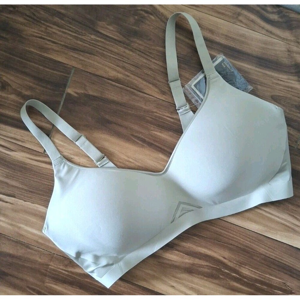 Underoutfit The Pureshape Bra Size 2XL Taupe Wireless Style 1277 Stone New